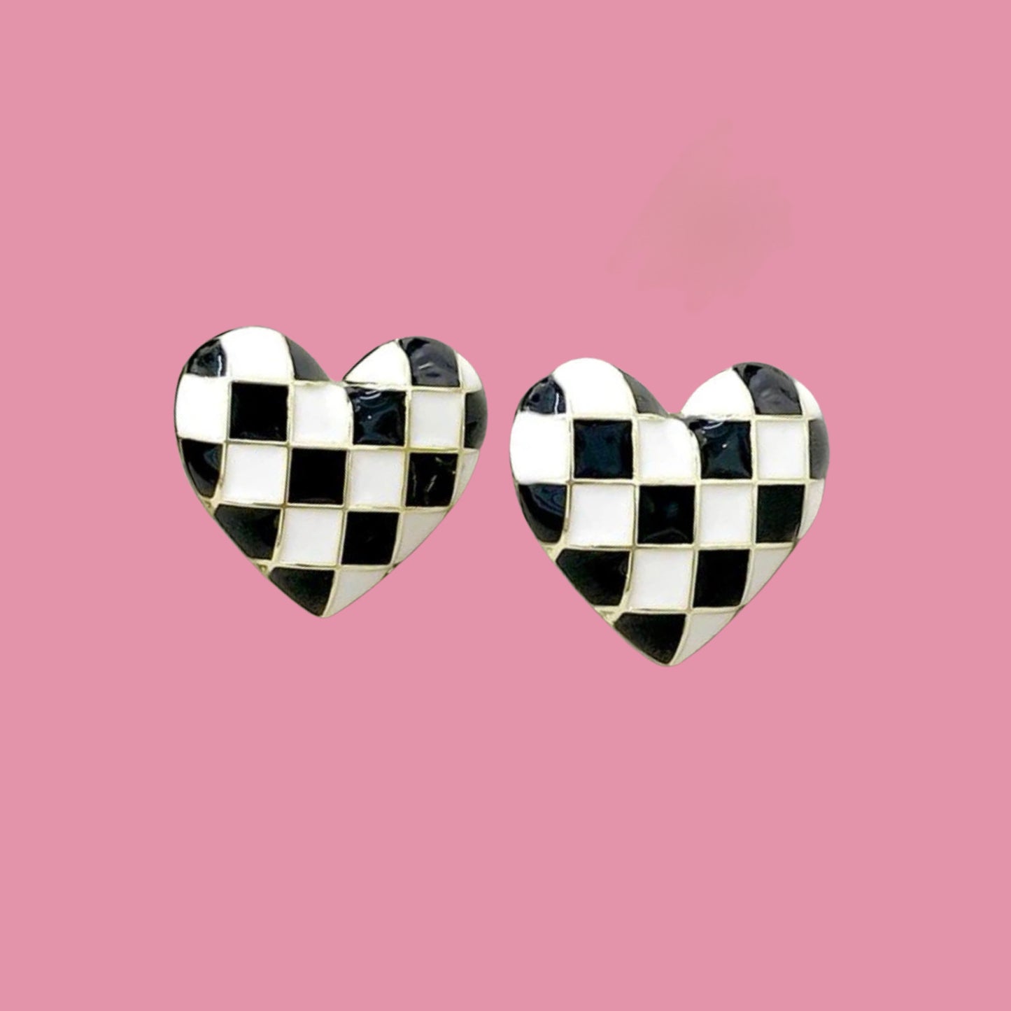 Queen Of Hearts Studs