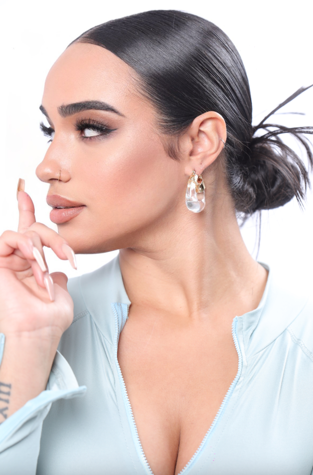 Renee Hoop Earring