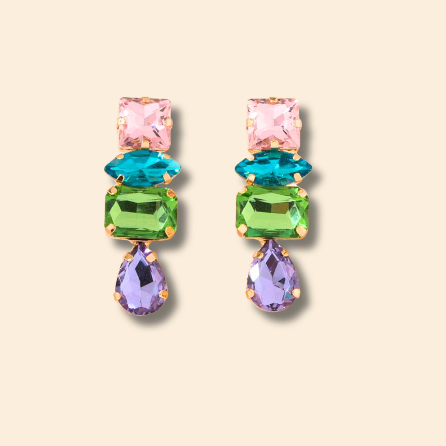 Bejeweled Statement Earrings
